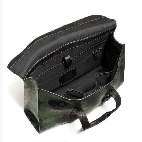 Coach Metropolitan Portfolio With Camo Print - Picture 5 of 7